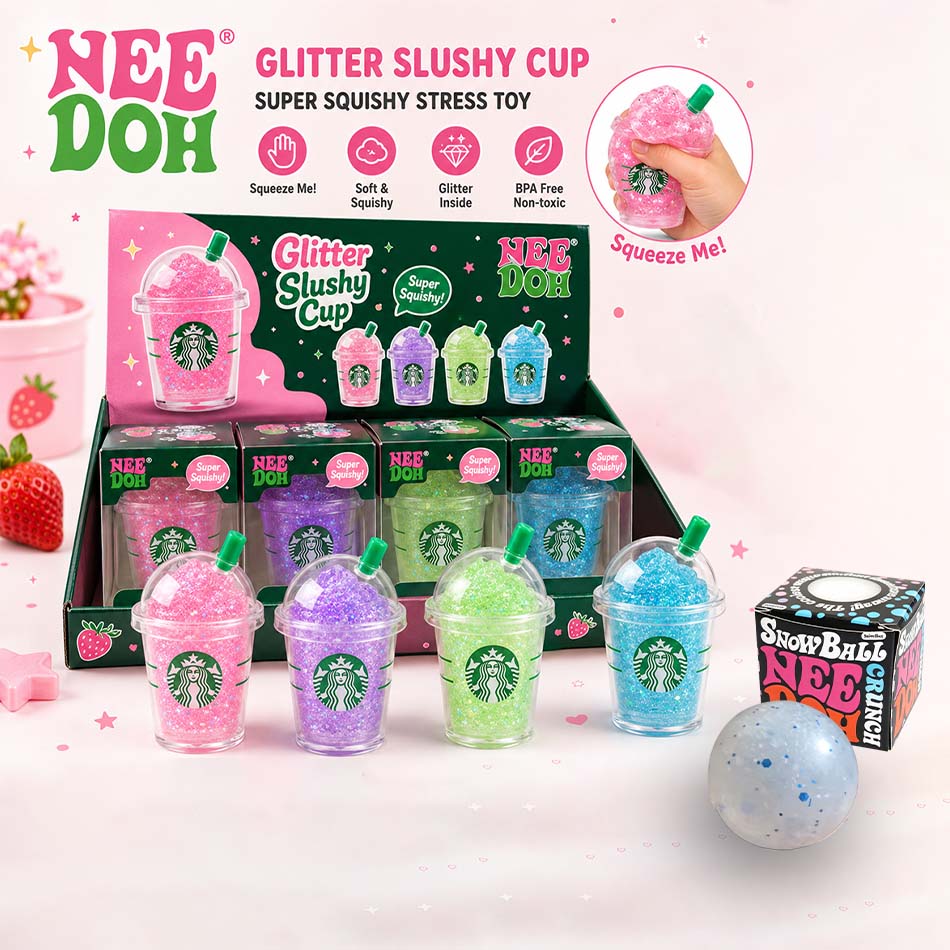 Advent Calendar Gift - Schylling NeeD Doh Stress-relief drink cup