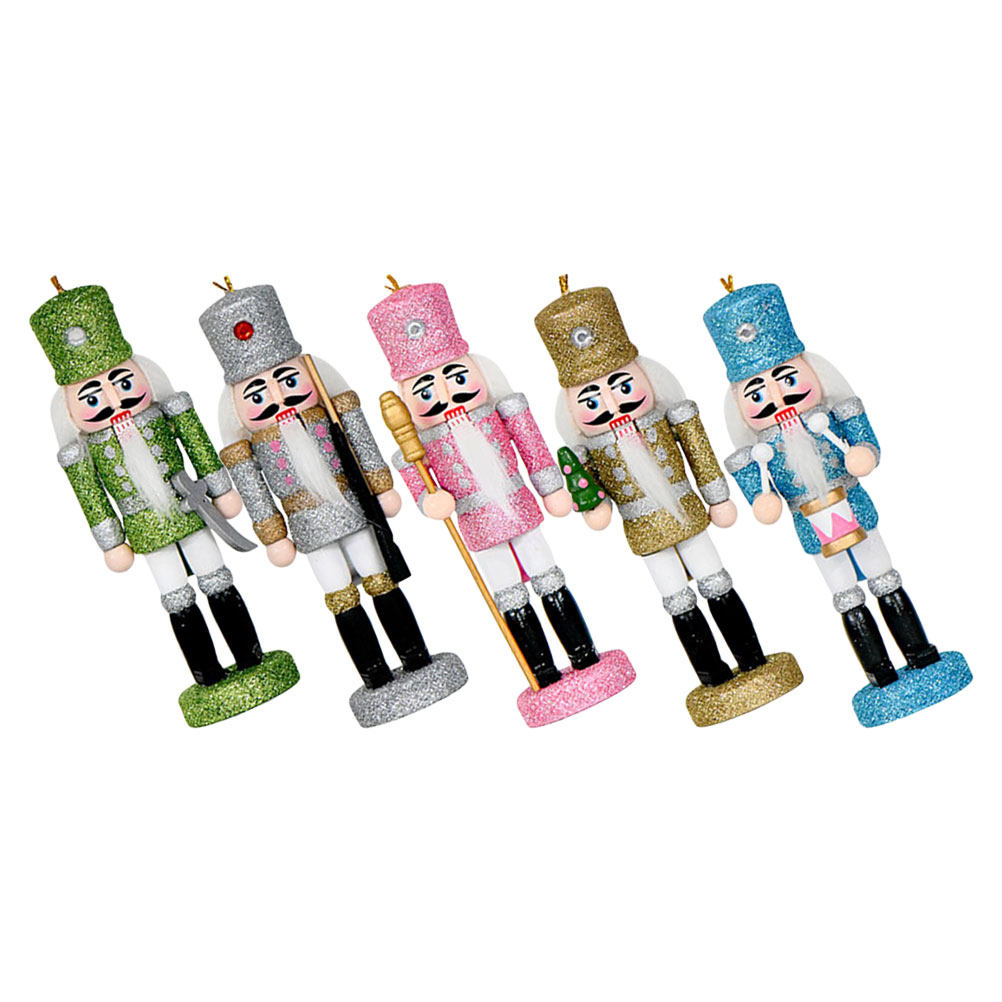 5Pcs Nutcracker Soldier Christ - огляд і ціна Nutcracker Figurine