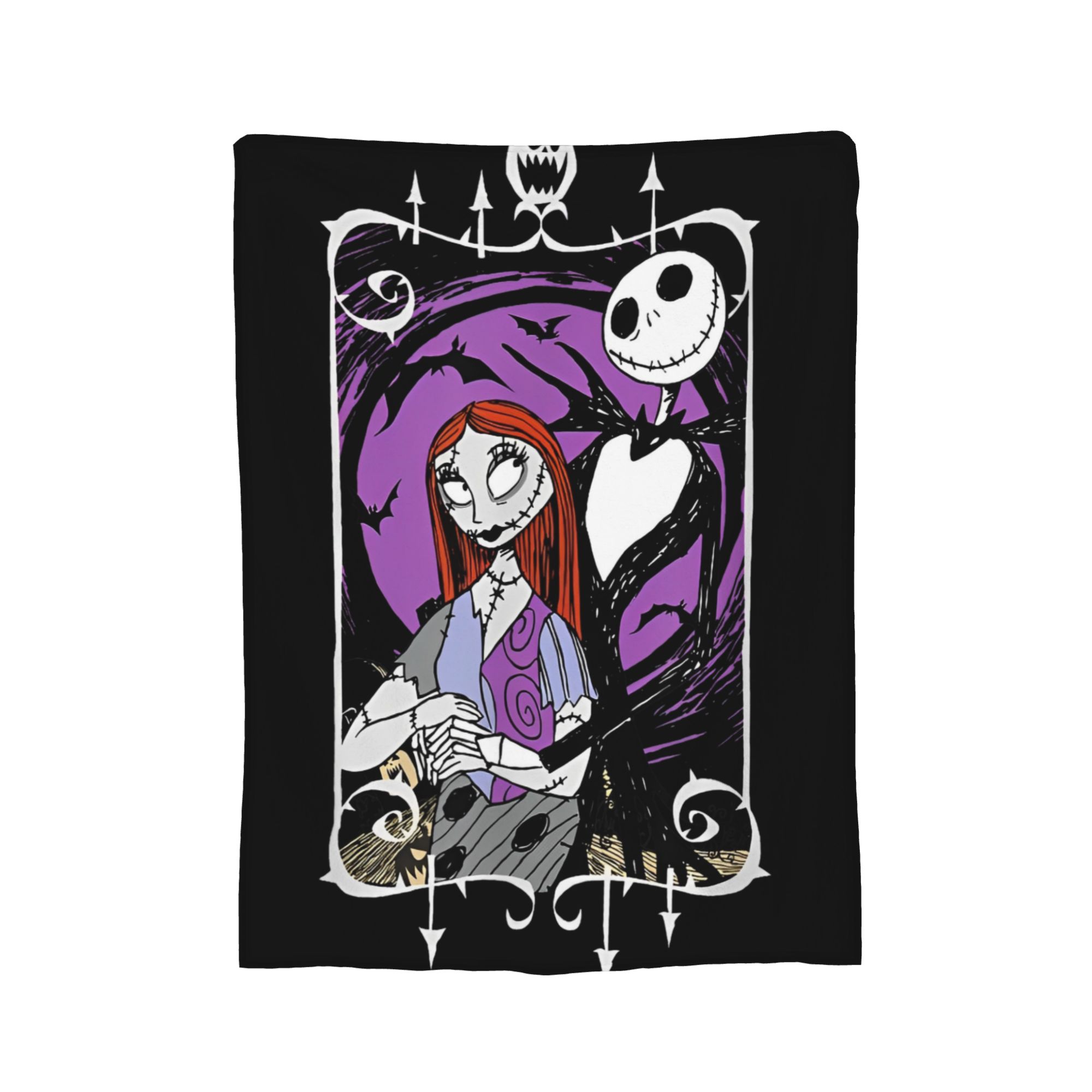 Nightmared Before Christmas Ja - огляд і ціна Christmas Throw Blanket