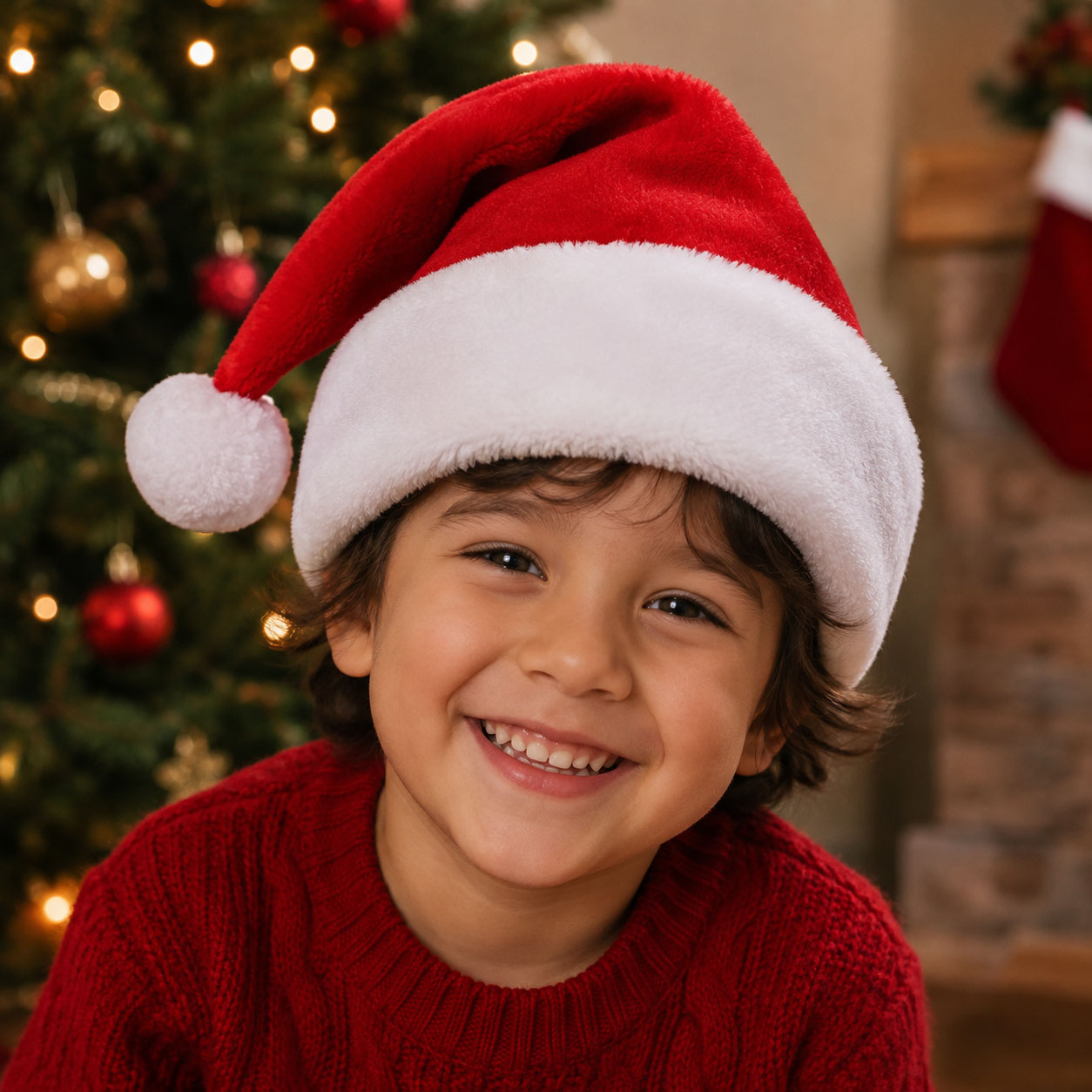 3PC Plush Santa Claus Hat Warm - огляд і ціна Santa Hat Plush
