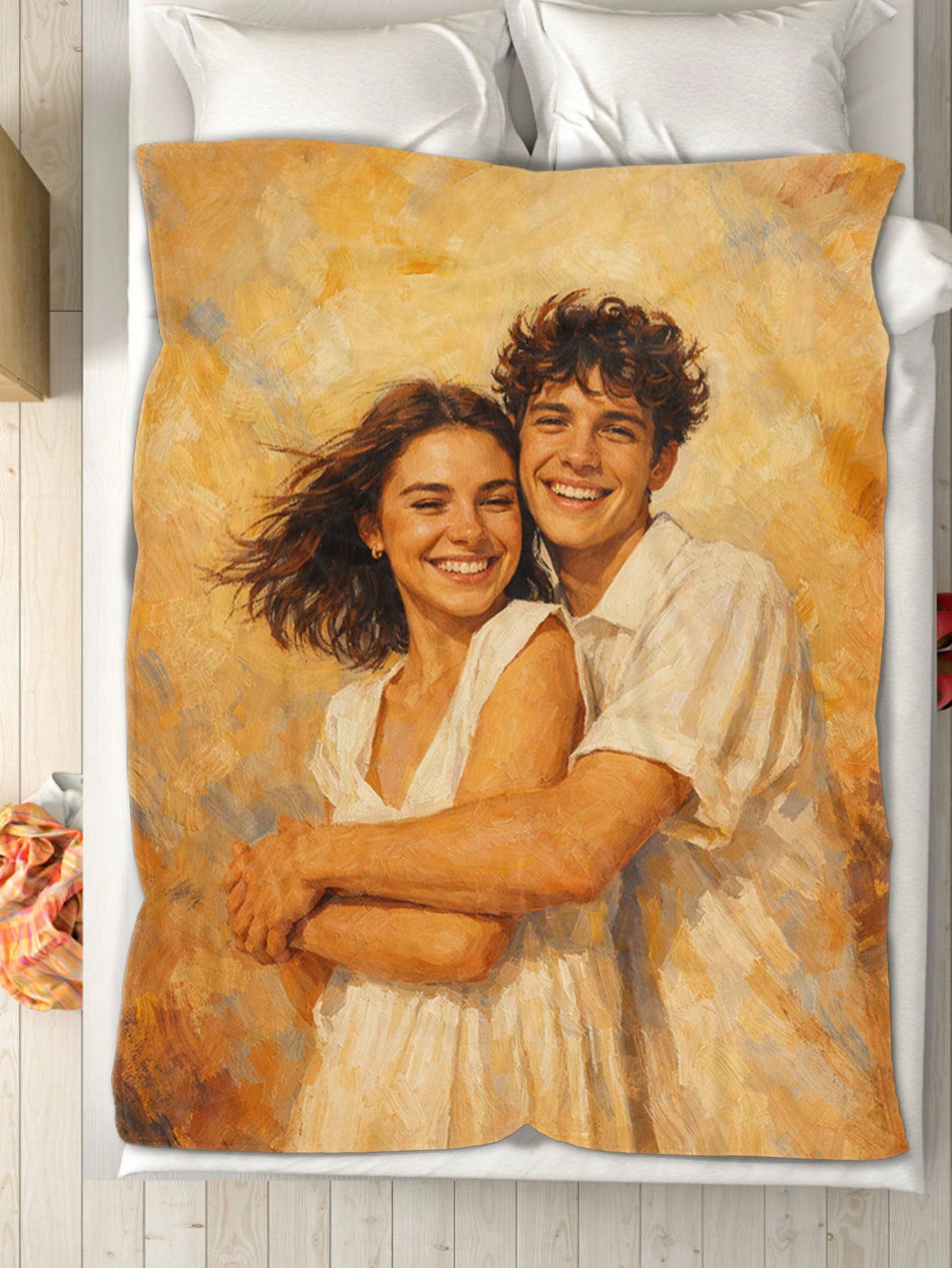 Custom AI Style Photo Blanket  - огляд і ціна Christmas Throw Blanket