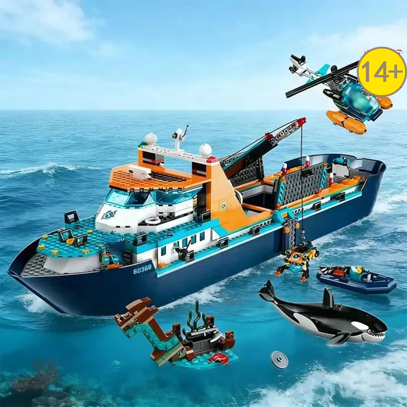 Super popular 815PCS City Deep - огляд і ціна Lego Set City
