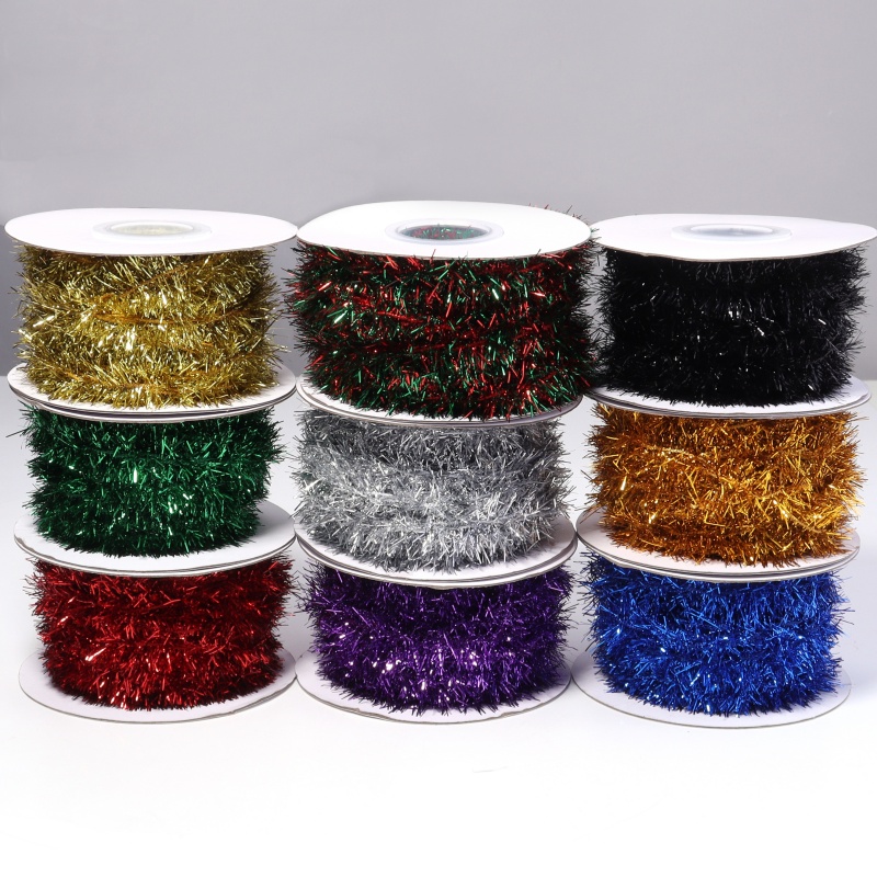 10Yards Christmas Tinsel Ribbo - огляд і ціна Tinsel Garland Decoration