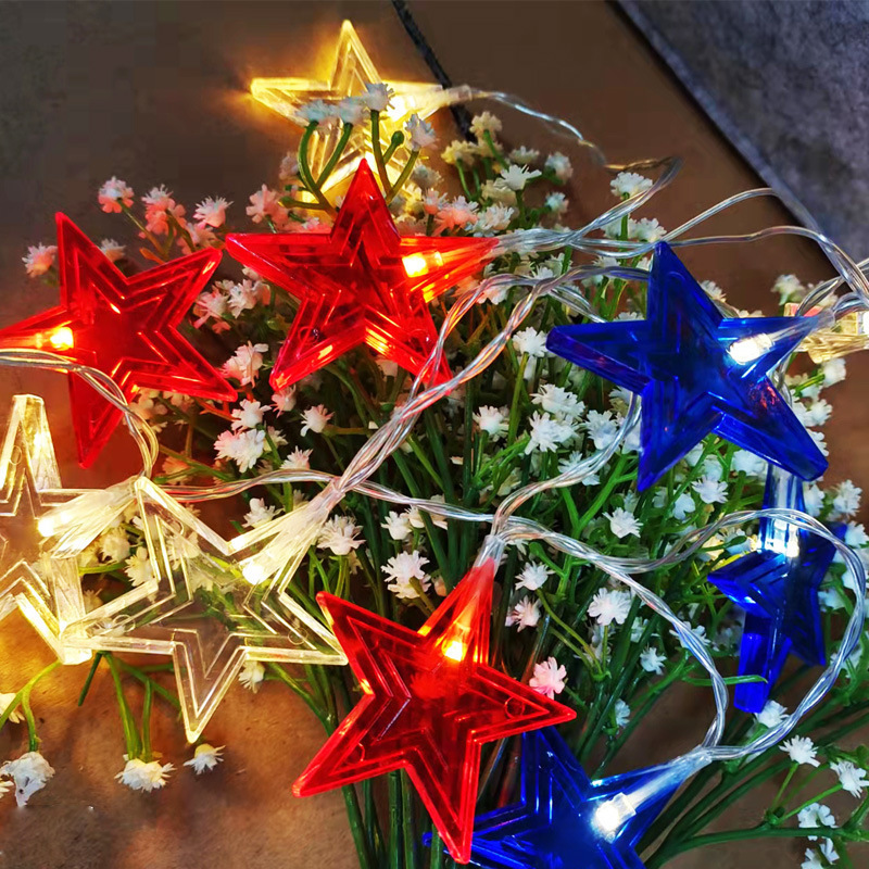 3Color Star LED String Lights  - огляд і ціна Led Fairy String Lights
