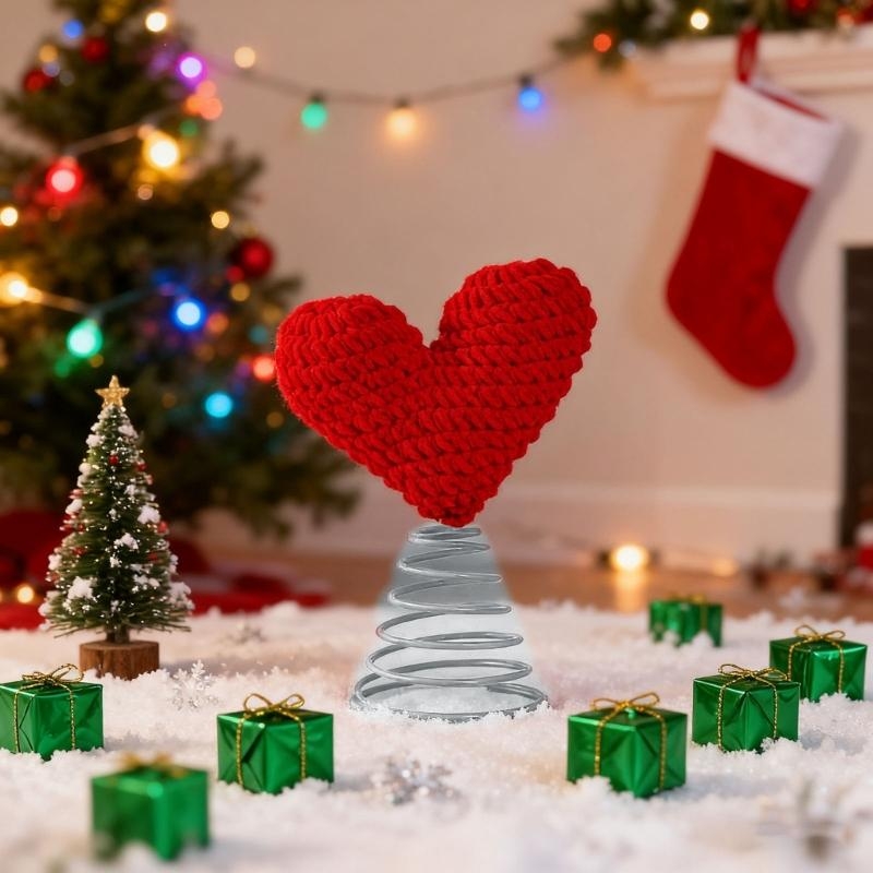 Spring Loaded Heart Christmas  - огляд і ціна Star Tree Topper