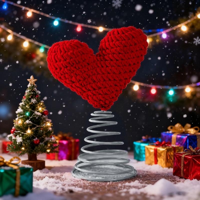 Spring Loaded Heart Christmas  - огляд і ціна Star Tree Topper