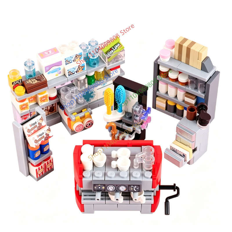 MOC City Food Building Blocks  - огляд і ціна Lego Set City