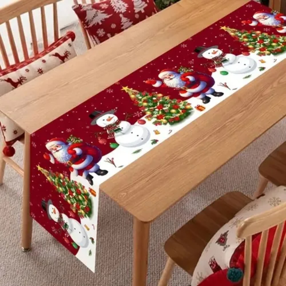 Santa Claus Christmas Table Ru - огляд і ціна Christmas Table Runner