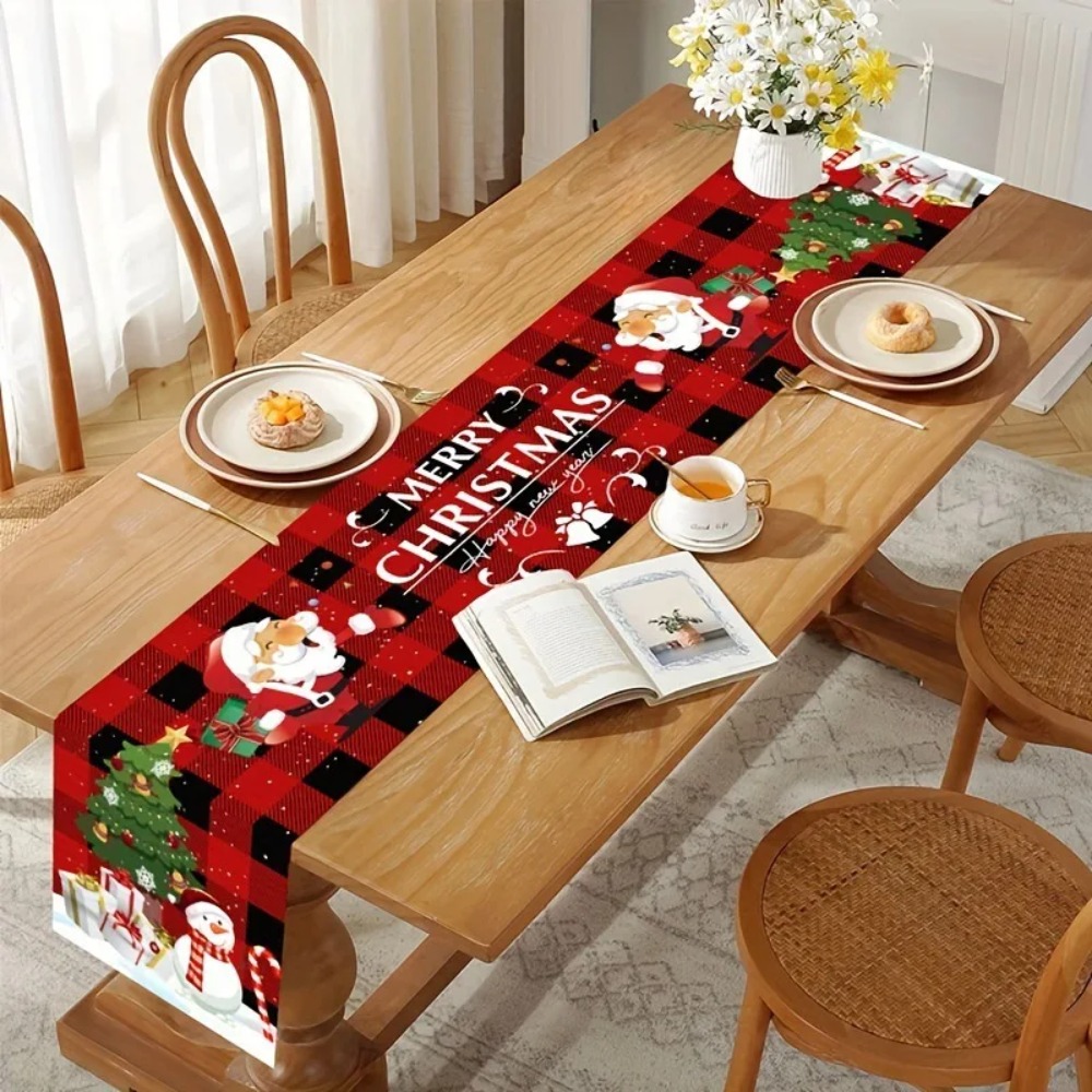 Santa Claus Christmas Table Ru - огляд і ціна Christmas Table Runner