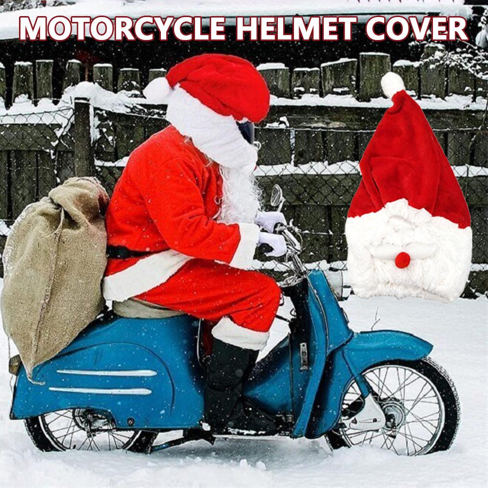 Motorcycle Santa Claus Funny C - огляд і ціна Santa Hat Plush