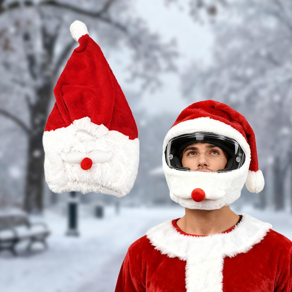 Motorcycle Santa Claus Funny C - огляд і ціна Santa Hat Plush
