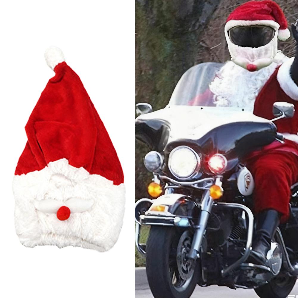 Motorcycle Santa Claus Funny C - огляд і ціна Santa Hat Plush