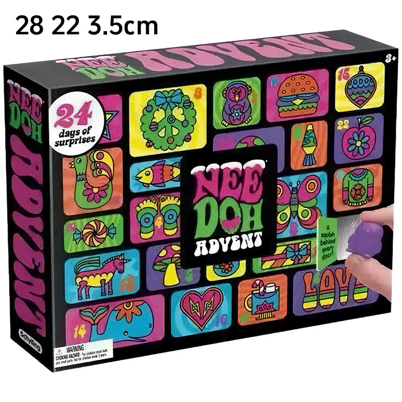 2026 NeeDoh Advent Calendar 24 - огляд і ціна Advent Calendar Gift